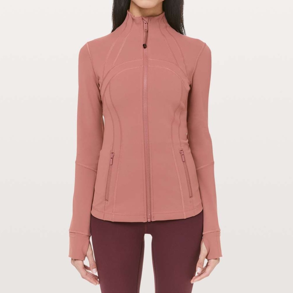NWOT Lululemon Define Jacket *Luxtreme in Spanish Rose, Size 10